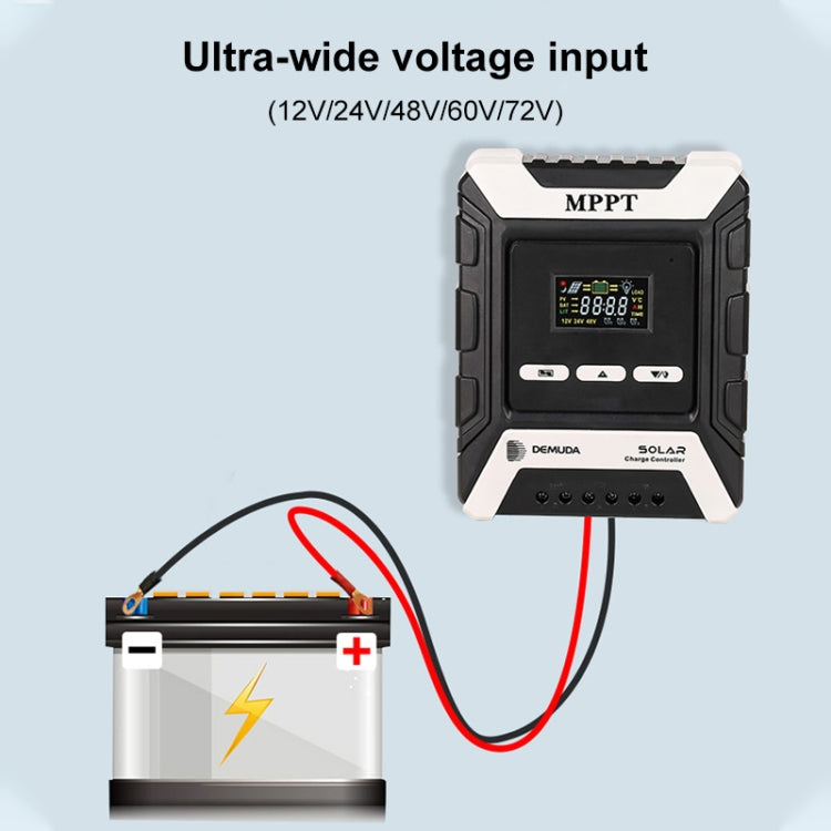 MPPT Solar Controller 12V / 24V / 48V Automatic Identification Charging Controller with Dual USB Output, Model:10A - Others by PMC Jewellery | Online Shopping South Africa | PMC Jewellery | Buy Now Pay Later Mobicred