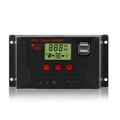 PWM Solar Controller 12V / 24V Lithium Battery Charging Photovoltaic Panel Charging Street Light Controller with Dual USB Output, Model:CPLS-20A - Others by PMC Jewellery | Online Shopping South Africa | PMC Jewellery | Buy Now Pay Later Mobicred