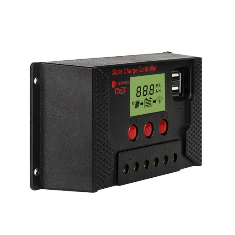 PWM Solar Controller 12V / 24V Lithium Battery Charging Photovoltaic Panel Charging Street Light Controller with Dual USB Output, Model:CPLS-40A - Others by PMC Jewellery | Online Shopping South Africa | PMC Jewellery | Buy Now Pay Later Mobicred