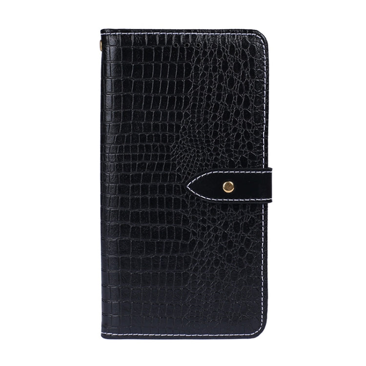For Blackview A80S idewei Crocodile Texture Horizontal Flip Leather Case with Holder & Card Slots & Wallet(Black) - More Brand by idewei | Online Shopping South Africa | PMC Jewellery | Buy Now Pay Later Mobicred