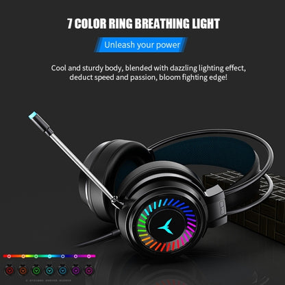 2 PCS G58 Head-Mounted Gaming Wired Headset with Microphone, Cable Length: about 2m, Color:Black Colorful 3.5mm Version - Multimedia Headset by PMC Jewellery | Online Shopping South Africa | PMC Jewellery | Buy Now Pay Later Mobicred