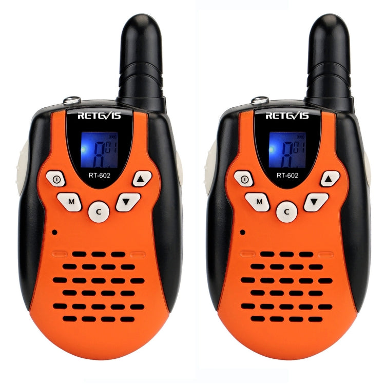 1 Pair RETEVIS RT602 0.5W EU Frequency 446.00625-446.09375MHz 8CHS Handheld Children Walkie Talkie, EU Plug - Children by RETEVIS | Online Shopping South Africa | PMC Jewellery | Buy Now Pay Later Mobicred