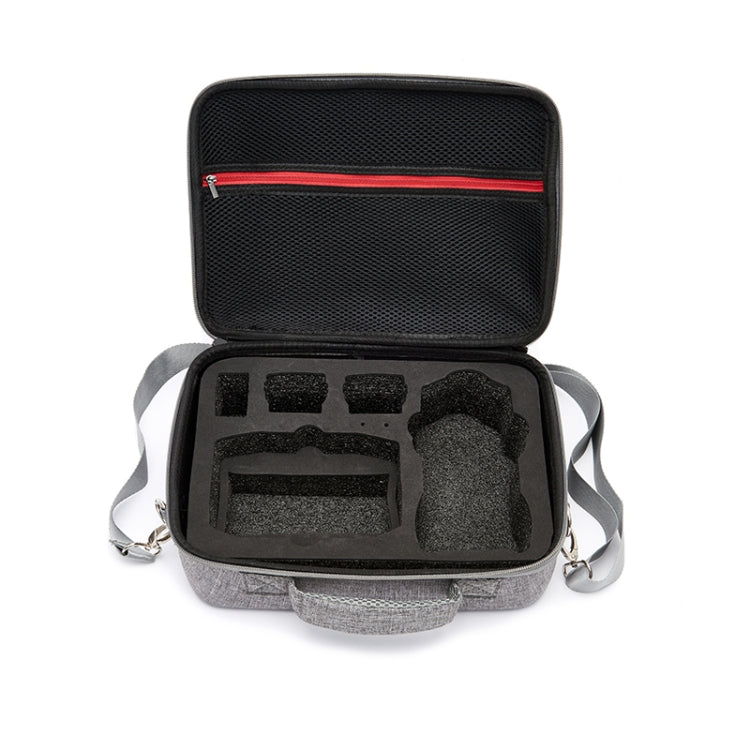 Portable Carry Case Waterproof Scratch-proof Anti-shock Travel Carrying Cover Case Box for DJI Air 2s(Grey+Black Liner) - Backpacks & Bags by PMC Jewellery | Online Shopping South Africa | PMC Jewellery | Buy Now Pay Later Mobicred