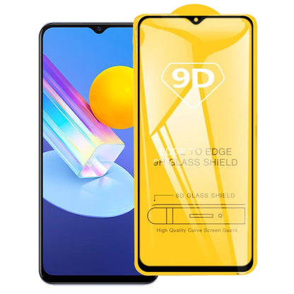 For vivo Y72 5G / Y02  / Y02s / Y35 5G / iQOO Z7i / Y11 2023 / Y02A / Y02t 9D Full Glue Full Screen Tempered Glass Film - vivo Tempered Glass by PMC Jewellery | Online Shopping South Africa | PMC Jewellery | Buy Now Pay Later Mobicred