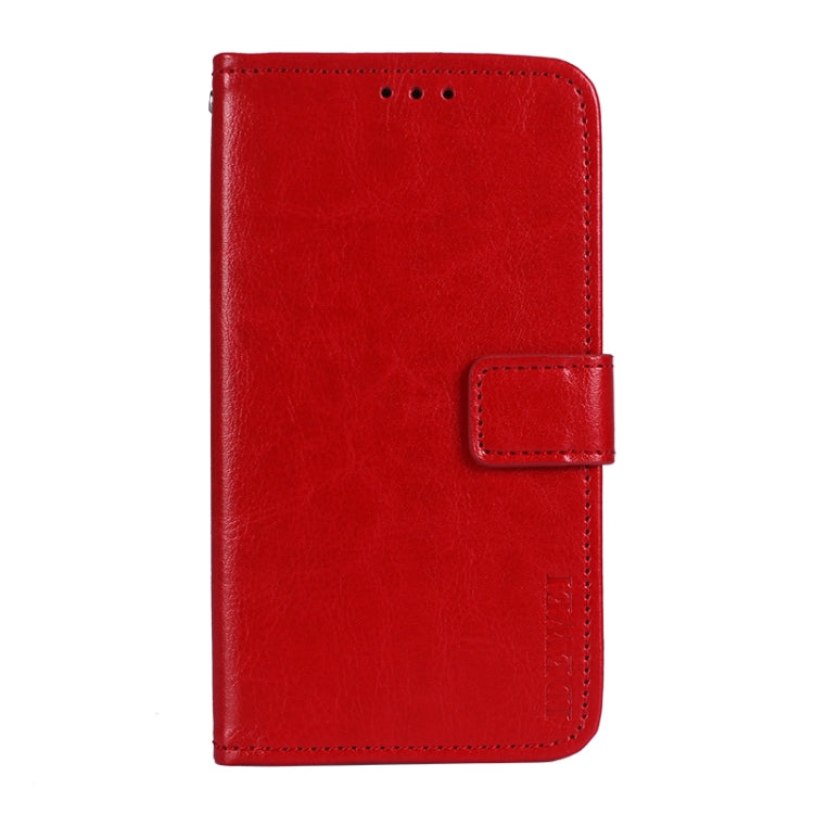 For Ulefone Armor 10 5G idewei Crazy Horse Texture Horizontal Flip Leather Case with Holder & Card Slots & Wallet(Red) - More Brand by idewei | Online Shopping South Africa | PMC Jewellery | Buy Now Pay Later Mobicred