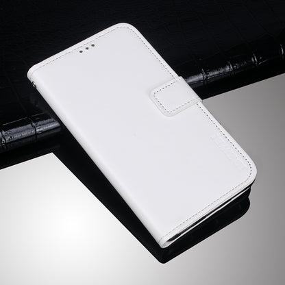 For Umidigi Bison GT idewei Crazy Horse Texture Horizontal Flip Leather Case with Holder & Card Slots & Wallet(White) - More Brand by idewei | Online Shopping South Africa | PMC Jewellery | Buy Now Pay Later Mobicred