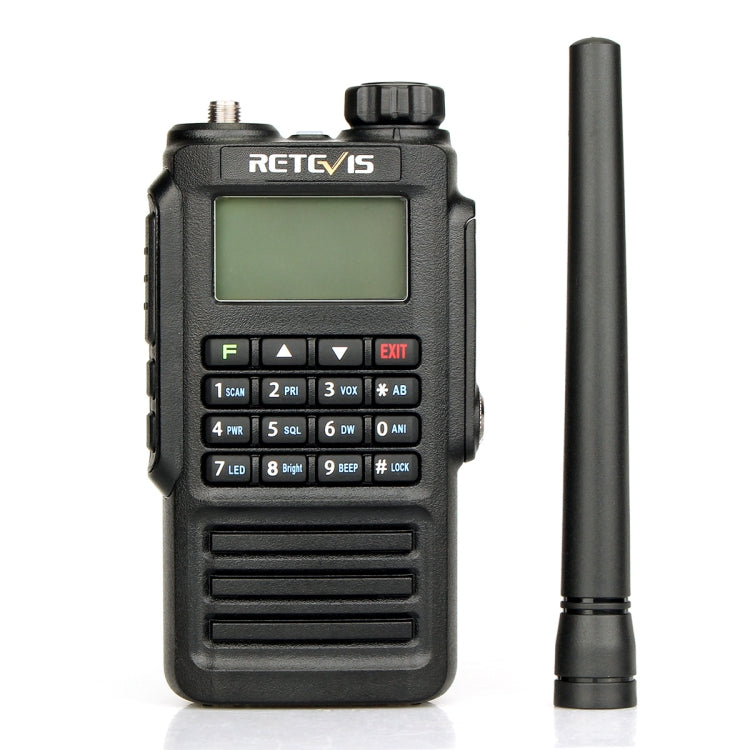 RETEVIS RT87 136-174MHz + 400-480MHz 128CHS Waterproof Dual Band DTMF Two Way Radio Handheld Walkie Talkie, US Plug - Handheld Walkie Talkie by RETEVIS | Online Shopping South Africa | PMC Jewellery | Buy Now Pay Later Mobicred