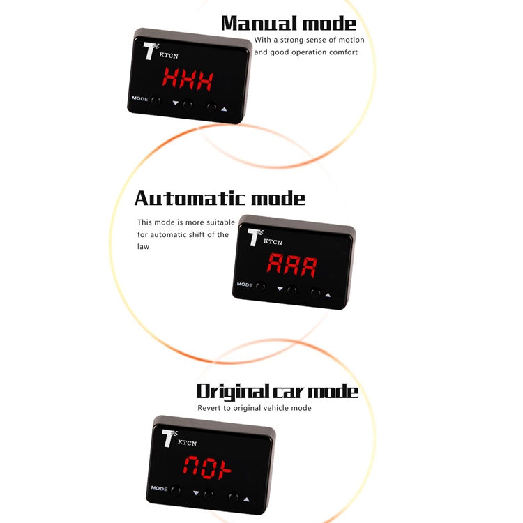 For Nissan Navara NP300 2015- Car Potent Booster Electronic Throttle Controller - Car Modification by PMC Jewellery | Online Shopping South Africa | PMC Jewellery | Buy Now Pay Later Mobicred