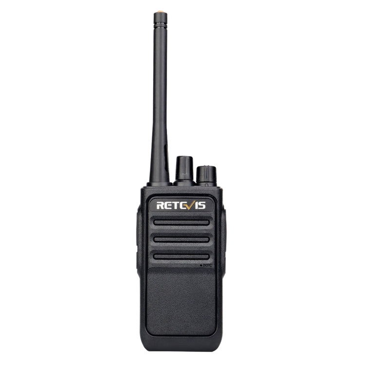 1 Pair RETEVIS RT617 0.5W PMR446 16CHS Two Way Radio Handheld Walkie Talkie, EU Plug(Black) - Handheld Walkie Talkie by RETEVIS | Online Shopping South Africa | PMC Jewellery | Buy Now Pay Later Mobicred