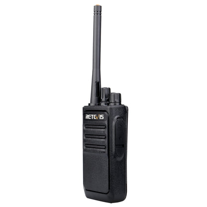 1 Pair RETEVIS RT617 0.5W PMR446 16CHS Two Way Radio Handheld Walkie Talkie, EU Plug(Black) - Handheld Walkie Talkie by RETEVIS | Online Shopping South Africa | PMC Jewellery | Buy Now Pay Later Mobicred