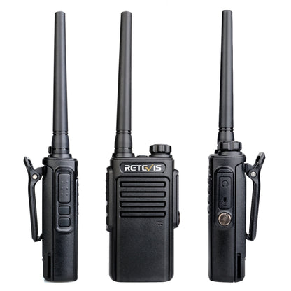 RETEVIS RT47 PMR446 16CHS IP67 Waterproof FRS Two Way Radio Handheld Walkie Talkie, EU Plug(Black) - Handheld Walkie Talkie by RETEVIS | Online Shopping South Africa | PMC Jewellery | Buy Now Pay Later Mobicred