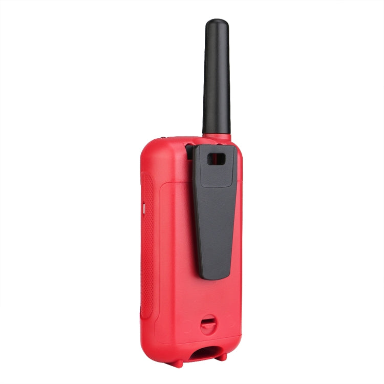 1 Pair RETEVIS RT49B 0.5W US Frequency 462.5500-467.7125MHz 22CHS FRS Two Way Radio Handheld Walkie Talkie, US Plug(Red) - Handheld Walkie Talkie by RETEVIS | Online Shopping South Africa | PMC Jewellery | Buy Now Pay Later Mobicred