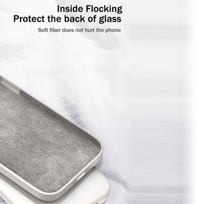 For Samsung Galaxy M51 Solid Color Imitation Liquid Silicone Straight Edge Dropproof Full Coverage Protective Case(White) - Galaxy Phone Cases by PMC Jewellery | Online Shopping South Africa | PMC Jewellery | Buy Now Pay Later Mobicred