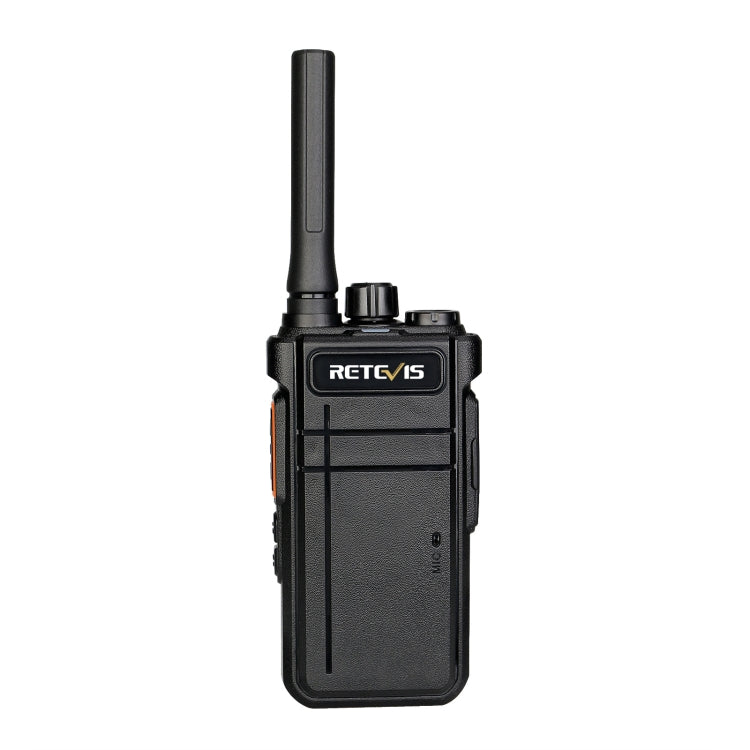 RETEVIS RB637 EU Frequency PMR446 16CHS License-free Two Way Radio Handheld Bluetooth Walkie Talkie(Black) - Handheld Walkie Talkie by RETEVIS | Online Shopping South Africa | PMC Jewellery | Buy Now Pay Later Mobicred