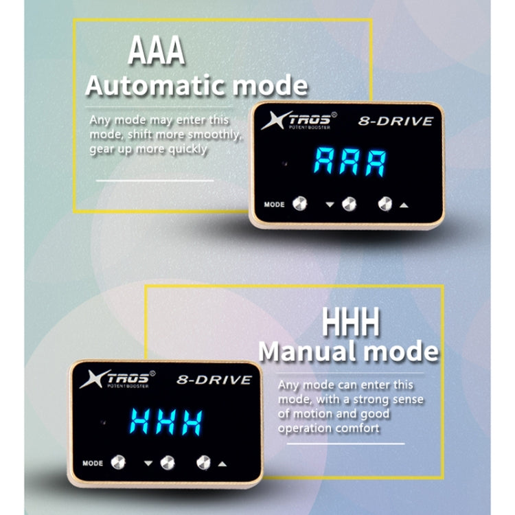 For Toyota Hilux Vigo 2006-2016 TROS 8-Drive Potent Booster Electronic Throttle Controller Speed Booster - Car Modification by TROS | Online Shopping South Africa | PMC Jewellery | Buy Now Pay Later Mobicred