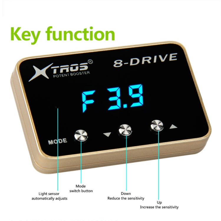For Ford Everest 2015-2020 TROS 8-Drive Potent Booster Electronic Throttle Controller Speed Booster - Car Modification by TROS | Online Shopping South Africa | PMC Jewellery | Buy Now Pay Later Mobicred