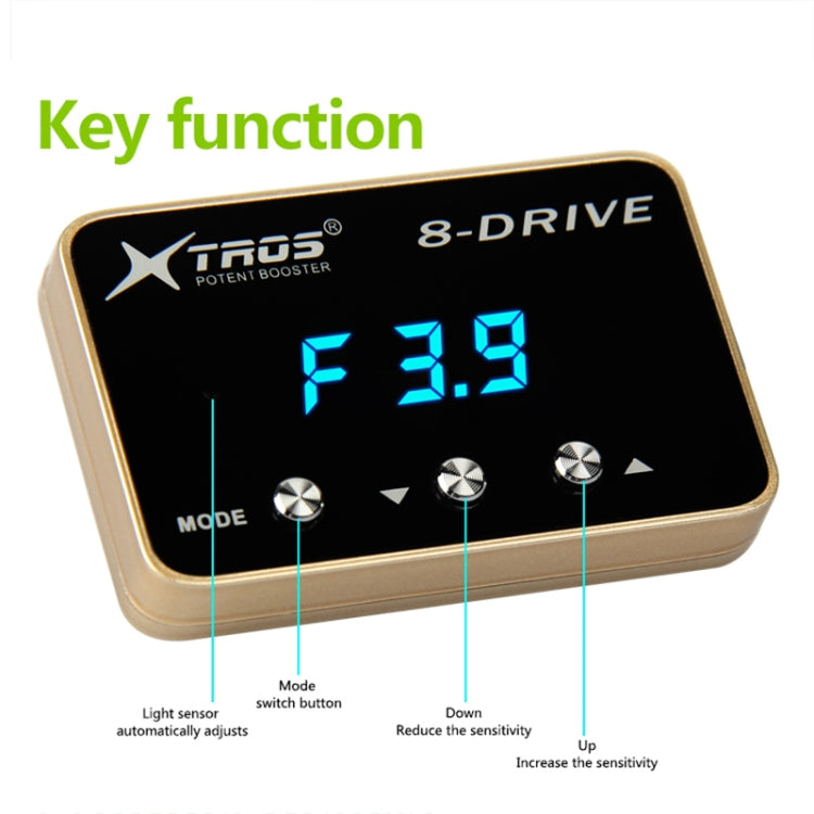 For BMW 2002- TROS 8-Drive Potent Booster Electronic Throttle Controller Speed Booster - Car Modification by TROS | Online Shopping South Africa | PMC Jewellery | Buy Now Pay Later Mobicred