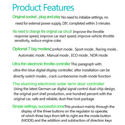 For Volkswagen Fox 2005- TROS 8-Drive Potent Booster Electronic Throttle Controller Speed Booster - Car Modification by TROS | Online Shopping South Africa | PMC Jewellery | Buy Now Pay Later Mobicred