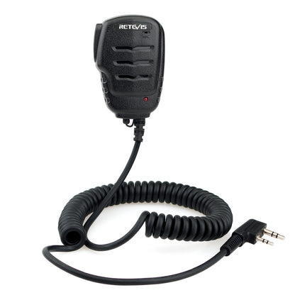 RETEVIS RS-111 M 2 Pin Remote Speaker Microphone for H777/UV5R/RT21 - Microphones & Headsets by RETEVIS | Online Shopping South Africa | PMC Jewellery | Buy Now Pay Later Mobicred