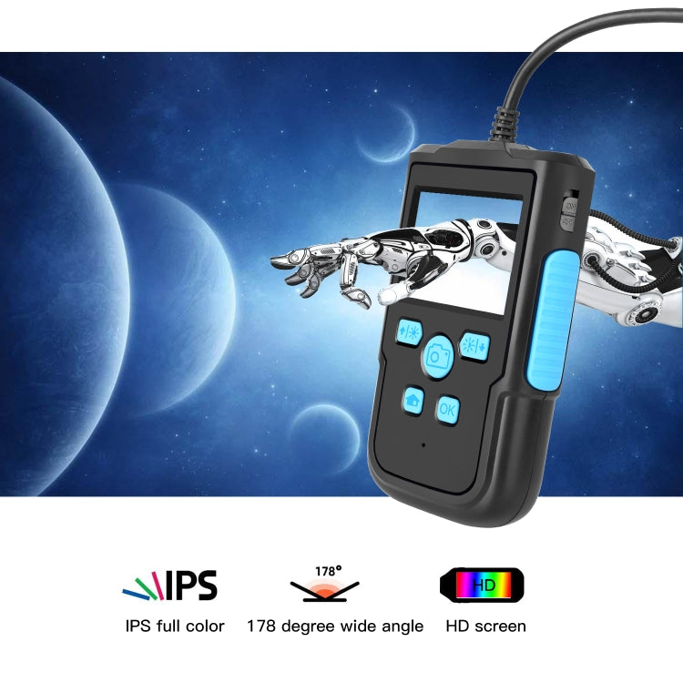 P60B 3.9mm 1080P 2.4 inch IPS Screen IP68 Waterproof HD Digital Endoscope, Length:2m Hard Cable -  by PMC Jewellery | Online Shopping South Africa | PMC Jewellery | Buy Now Pay Later Mobicred