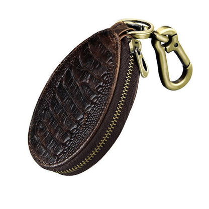 Vintage Leather Hanging Waist Universal Car Key Case(Coffee) - Car Key Cases by PMC Jewellery | Online Shopping South Africa | PMC Jewellery | Buy Now Pay Later Mobicred