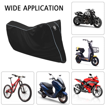 WUPP CS-1410A2 Motorcycle Thickened Oxford Cloth All-inclusive Waterproof Sun-proof Protective Cover, Size:M(Black) - Protective Gear by WUPP | Online Shopping South Africa | PMC Jewellery | Buy Now Pay Later Mobicred