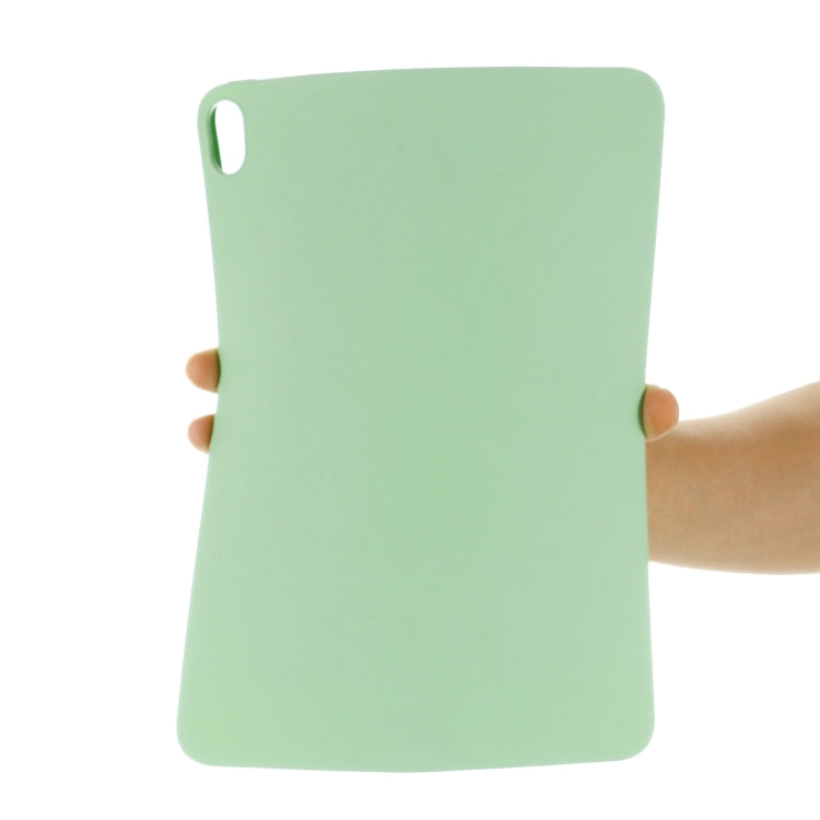 Solid Color Liquid Silicone Shockpoof Tablet Case For iPad Air 11 2024 / Air 2022 / 2020 10.9(Green) - iPad Air (2022) / (2020) 10.9 Cases by PMC Jewellery | Online Shopping South Africa | PMC Jewellery | Buy Now Pay Later Mobicred