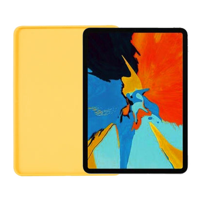 Solid Color Liquid Silicone Shockpoof Tablet Case For iPad Air 11 2024 / Air 2022 / 2020 10.9(Yellow) - iPad Air (2022) / (2020) 10.9 Cases by PMC Jewellery | Online Shopping South Africa | PMC Jewellery | Buy Now Pay Later Mobicred