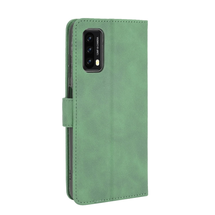 For Blackview A90 Solid Color Skin Feel Magnetic Buckle Horizontal Flip Calf Texture PU Leather Case with Holder & Card Slots & Wallet(Green) - More Brand by PMC Jewellery | Online Shopping South Africa | PMC Jewellery | Buy Now Pay Later Mobicred