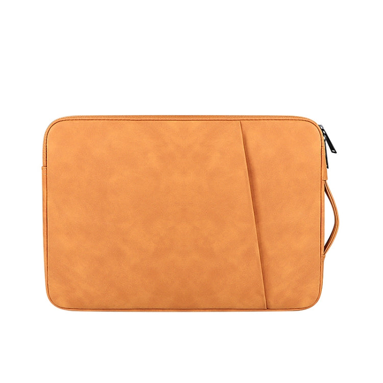 ND08 Sheepskin Notebook Iner Bag, Size:13.3 inch(Cowhide Yellow) - 13.3 inch by PMC Jewellery | Online Shopping South Africa | PMC Jewellery | Buy Now Pay Later Mobicred