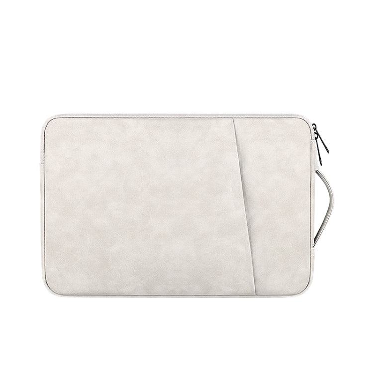 ND08 Sheepskin Notebook Iner Bag, Size:14.1-15.4 inch(Elegant Gray) - 14.1 inch by PMC Jewellery | Online Shopping South Africa | PMC Jewellery | Buy Now Pay Later Mobicred