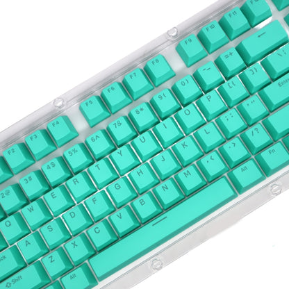 HXSJ P9 104 Keys PBT Color Mechanical Keyboard Keycaps(Mint Green) - Other by HXSJ | Online Shopping South Africa | PMC Jewellery | Buy Now Pay Later Mobicred