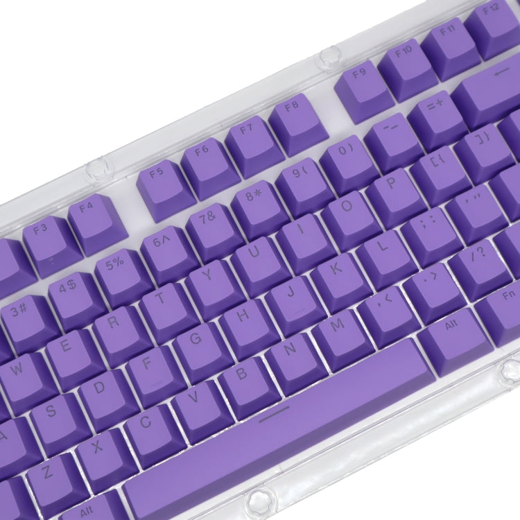 HXSJ P9 104 Keys PBT Color Mechanical Keyboard Keycaps(Purple) - Other by HXSJ | Online Shopping South Africa | PMC Jewellery | Buy Now Pay Later Mobicred