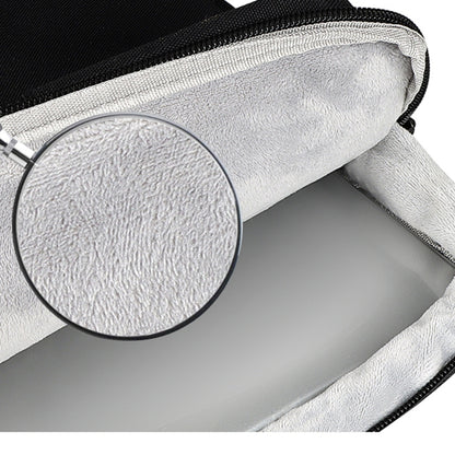 ST11 Polyester Thickened Laptop Bag with Detachable Shoulder Strap, Size:13.3 inch(Silver Gray) - 13.3 inch by PMC Jewellery | Online Shopping South Africa | PMC Jewellery | Buy Now Pay Later Mobicred