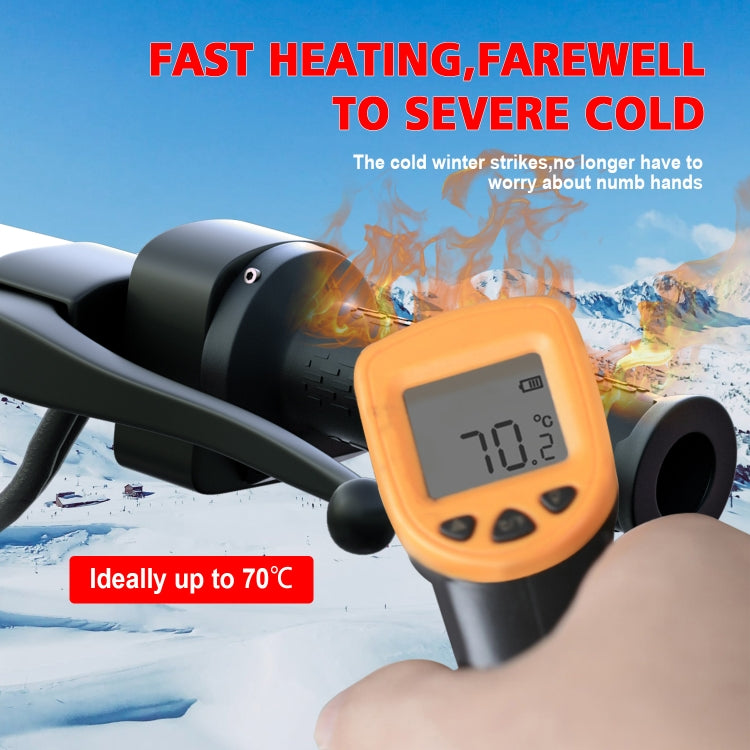 WUPP CS-1324A1 ATV Intelligent Electric Heating Hand Cover Heated Grip with Five Gear Temperature Control & Indicator Light - Grips by WUPP | Online Shopping South Africa | PMC Jewellery | Buy Now Pay Later Mobicred