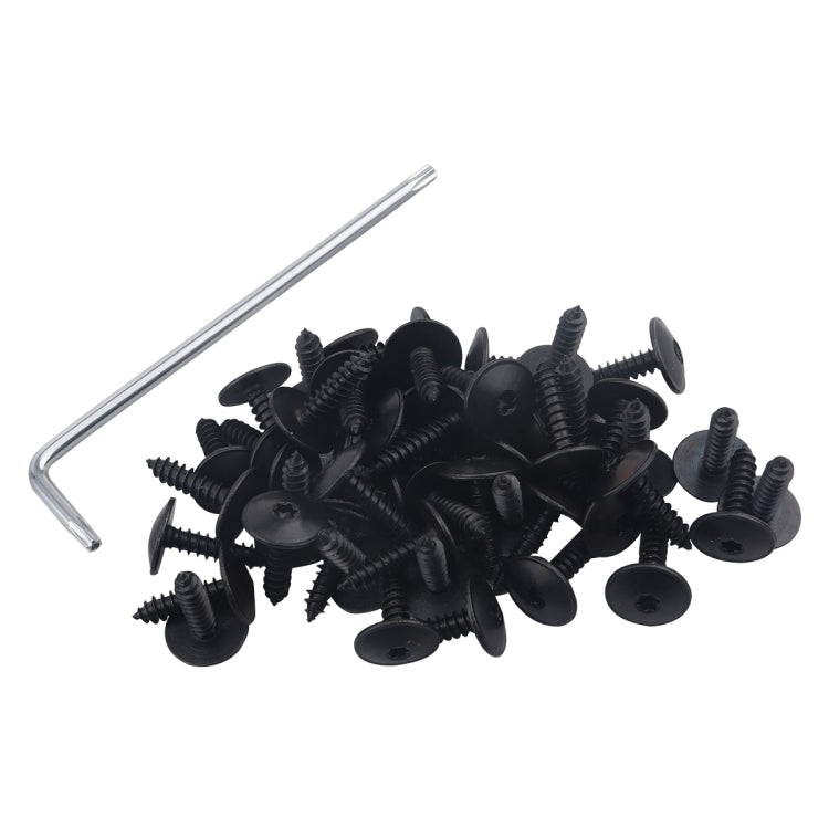 A5531 100 PCS M5x19 Mudguard Screws with Clip Nut / Wrench N90775001 N90648702 for Audi - Nuts & Bolts by PMC Jewellery | Online Shopping South Africa | PMC Jewellery | Buy Now Pay Later Mobicred