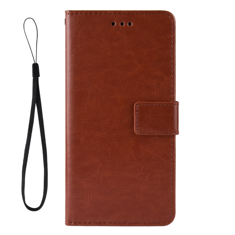 For Blackview A100 Crazy Horse Texture Horizontal Flip Leather Case with Holder & Card Slots & Lanyard(Brown) - More Brand by PMC Jewellery | Online Shopping South Africa | PMC Jewellery | Buy Now Pay Later Mobicred