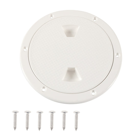 A5942 6 inch Boat / Yacht Round Deck Cover Hatch Case with Screws - Marine Accessories & Parts by PMC Jewellery | Online Shopping South Africa | PMC Jewellery | Buy Now Pay Later Mobicred