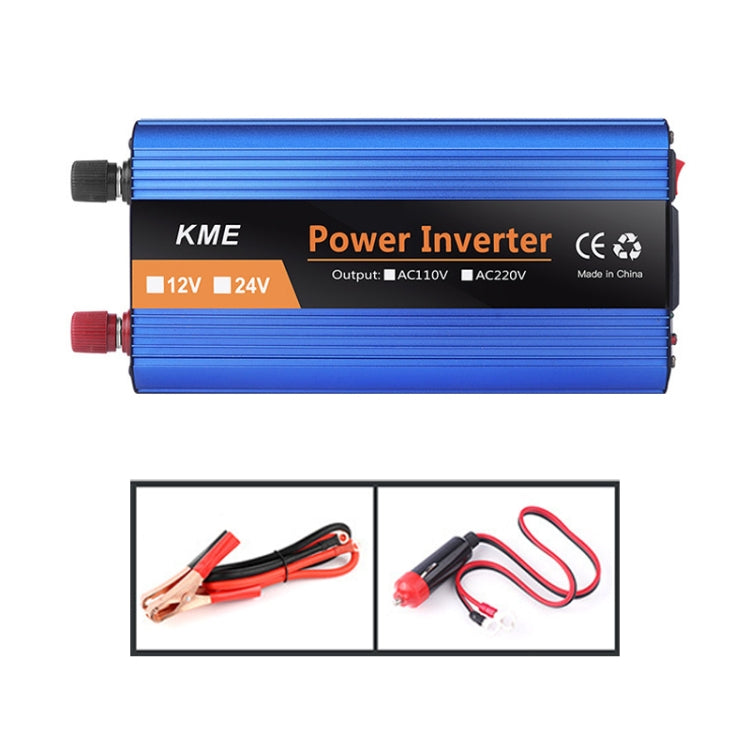 Carmaer 1200W Car Smart Multi-function Digital Display Inverter Household Power Converter, Specification:24V to 220V - Modified Square Wave by PMC Jewellery | Online Shopping South Africa | PMC Jewellery | Buy Now Pay Later Mobicred