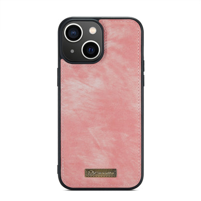 For iPhone 13 mini CaseMe-008 Detachable Multifunctional Horizontal Flip Leather Case(Pink) - iPhone 13 mini Cases by CaseMe | Online Shopping South Africa | PMC Jewellery | Buy Now Pay Later Mobicred