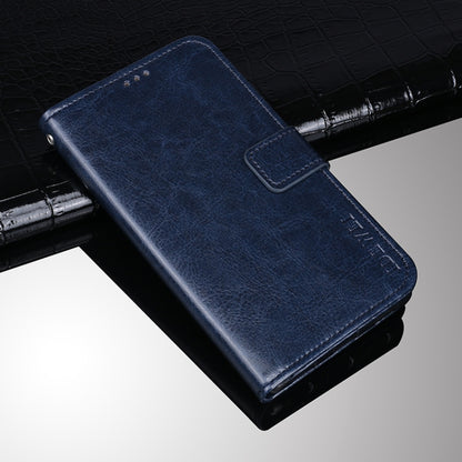 For Ulefone Armor 11 5G idewei Crazy Horse Texture Horizontal Flip Leather Case with Holder & Card Slots & Wallet(Dark Blue) - More Brand by idewei | Online Shopping South Africa | PMC Jewellery | Buy Now Pay Later Mobicred