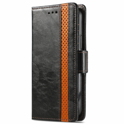 For Doogee X96 Pro CaseNeo Business Splicing Dual Magnetic Buckle Horizontal Flip PU Leather Case with Holder & Card Slots & Wallet(Black) - More Brand by PMC Jewellery | Online Shopping South Africa | PMC Jewellery | Buy Now Pay Later Mobicred