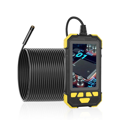 Y19 3.9mm Single Lens Hand-held Hard-wire Endoscope with 4.3-inch IPS Color LCD Screen, Cable Length:5m(Yellow) -  by PMC Jewellery | Online Shopping South Africa | PMC Jewellery | Buy Now Pay Later Mobicred