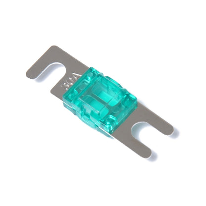 A0301 Green 5 PCS Car Audio AFS Mini ANL 30A Fuse Nicked Plated - Fuse by PMC Jewellery | Online Shopping South Africa | PMC Jewellery