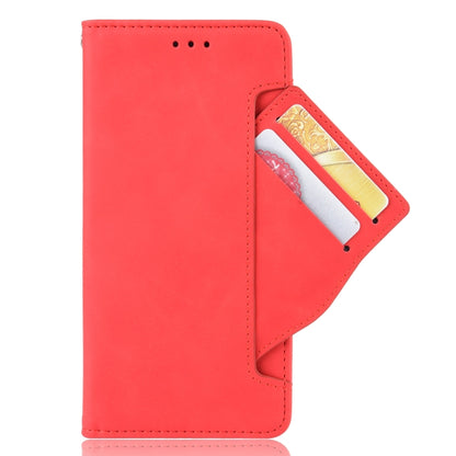 For Doogee S86 / S86 Pro Skin Feel Calf Pattern Horizontal Flip Leather Case with Holder & Card Slots & Photo Frame(Red) - More Brand by PMC Jewellery | Online Shopping South Africa | PMC Jewellery | Buy Now Pay Later Mobicred