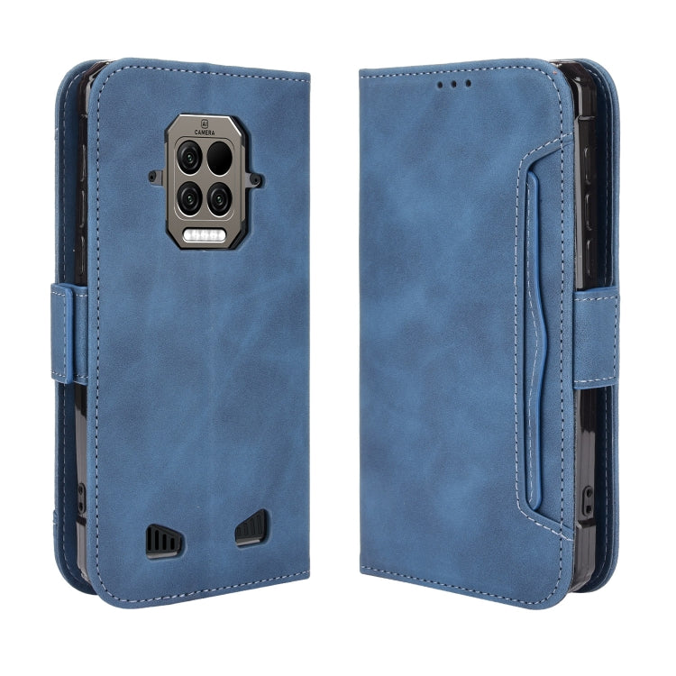 For Doogee S86 / S86 Pro Skin Feel Calf Pattern Horizontal Flip Leather Case with Holder & Card Slots & Photo Frame(Blue) - More Brand by PMC Jewellery | Online Shopping South Africa | PMC Jewellery | Buy Now Pay Later Mobicred