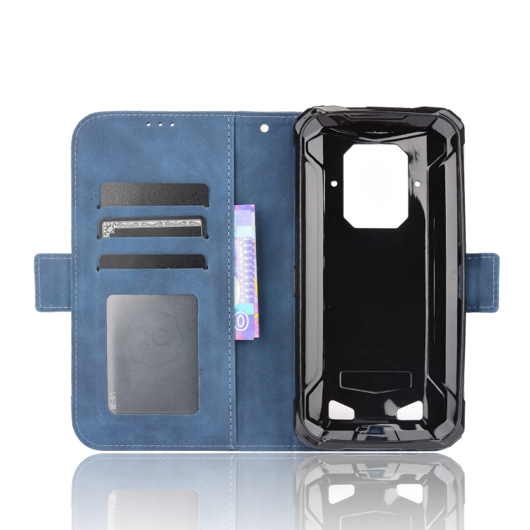 For Doogee S86 / S86 Pro Skin Feel Calf Pattern Horizontal Flip Leather Case with Holder & Card Slots & Photo Frame(Blue) - More Brand by PMC Jewellery | Online Shopping South Africa | PMC Jewellery | Buy Now Pay Later Mobicred