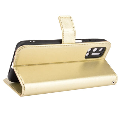 For Doogee N40 Pro Crazy Horse Texture Horizontal Flip Leather Case with Holder & Card Slots & Lanyard(Gold) - More Brand by PMC Jewellery | Online Shopping South Africa | PMC Jewellery | Buy Now Pay Later Mobicred