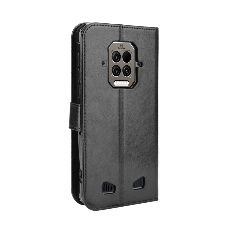 For Doogee S86 / S86 Pro Crazy Horse Texture Horizontal Flip Leather Case with Holder & Card Slots & Lanyard(Black) - More Brand by PMC Jewellery | Online Shopping South Africa | PMC Jewellery | Buy Now Pay Later Mobicred