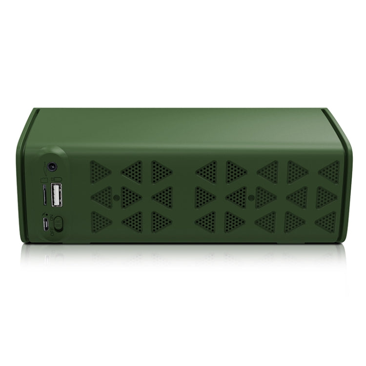 NewRixing NR-3021 TWS Hollow Triangle Pattern Bluetooth Speaker(Green) - Desktop Speaker by NewRixing | Online Shopping South Africa | PMC Jewellery | Buy Now Pay Later Mobicred